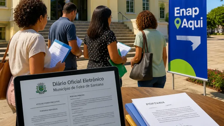 Feira de Santana concede progressão a 350 professores e adere ao programa Enap Aqui