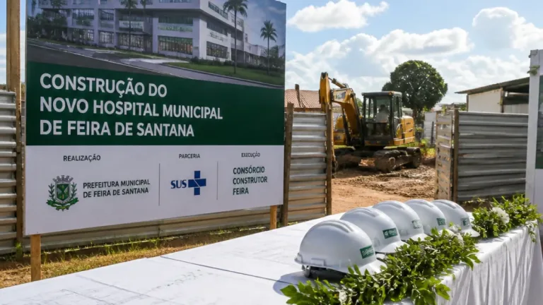 Feira de Santana inicia construção do maior hospital público do interior do Nordeste