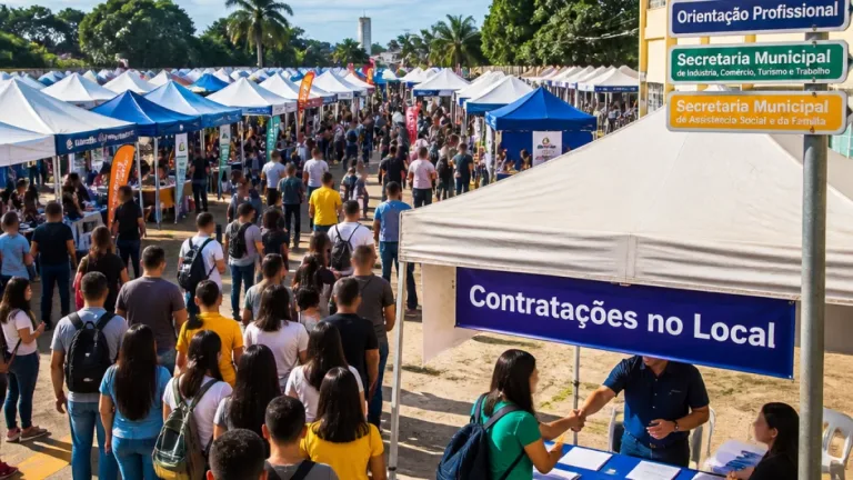 Feirão de Emprego em Porto Velho reúne mais de 100 empresas e resulta em contratações imediatas