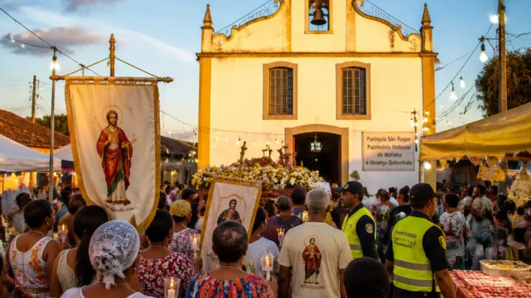 Festa de São Roque reúne fé e tradição na Matinha, em Feira de Santana