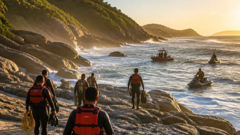Florianópolis: buscas na Praia Brava encerram após localização de corpo