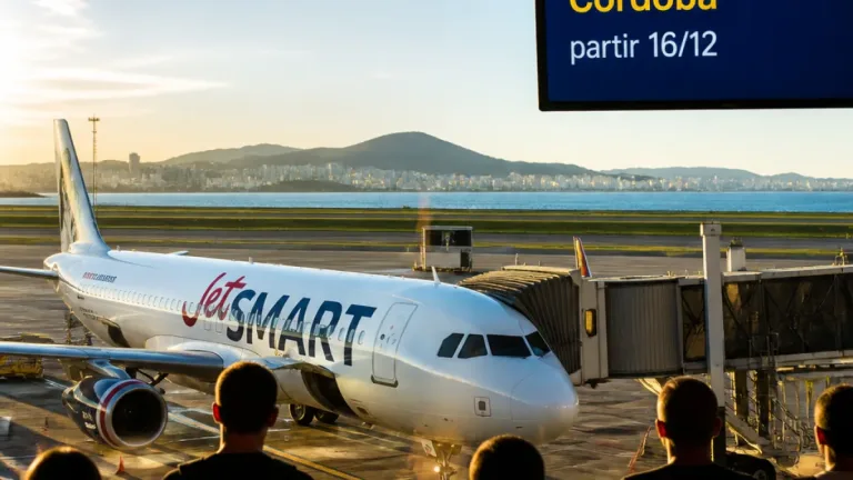 Florianópolis terá voos diretos da JetSMART para Córdoba a partir de dezembro