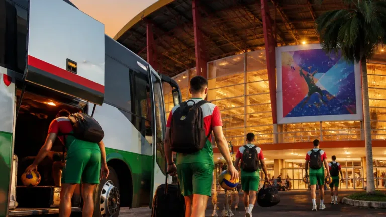 Fluminense desembarca em Belém para Brasil Cup e treina no ginásio do Mangueirinho