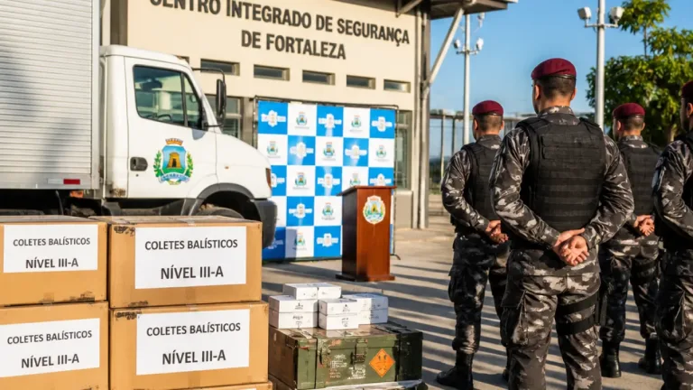 Fortaleza amplia equipamento da Guarda Municipal com 723 coletes e 52 mil munições