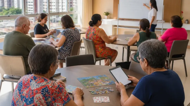 Fortaleza recebe projeto Vivanzza VIVA+ com atividades cognitivas em condomínios