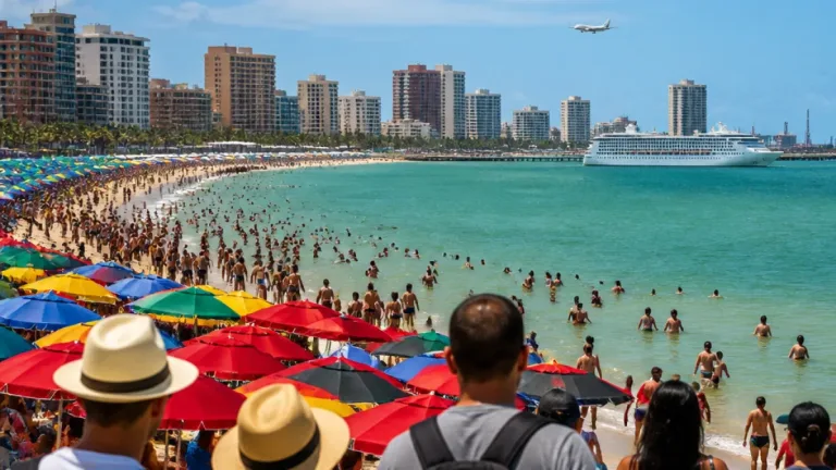 Fortaleza registra 2,24 milhões de visitantes no 1º semestre e amplia impacto econômico