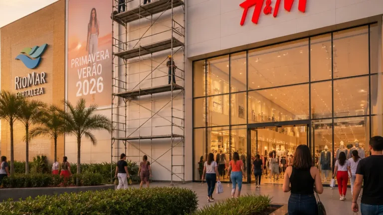 Fortaleza terá primeira loja física da H&M no Nordeste; inauguração prevista para 2026
