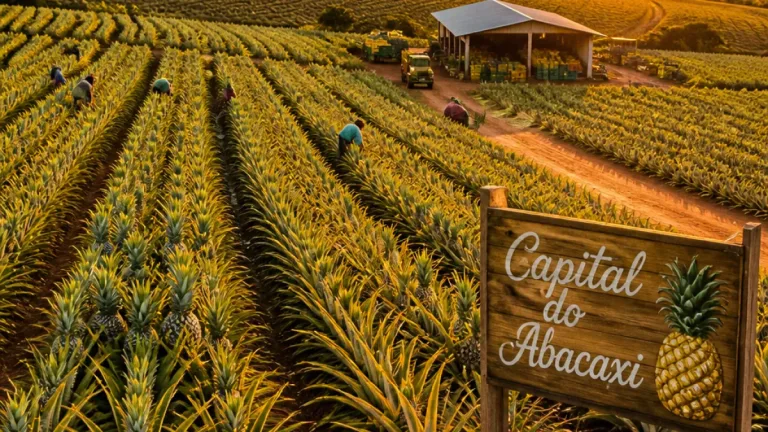 Frutal consolida identidade como 'Capital do Abacaxi' com produção de cerca de 9 milhões de frutos
