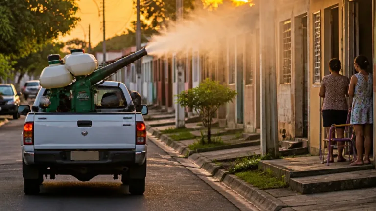 Fumacê em Campo Grande: serviço percorre Aero Rancho e Parati nesta quarta-feira