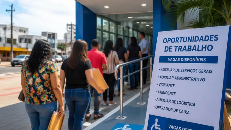 Fundat anuncia novas vagas de emprego em Aracaju com oportunidades para PCD