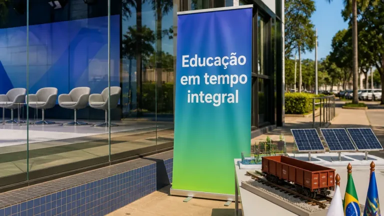 Gabriel propõe escolas em tempo integral, energia solar e mais ferrovias em agenda no Triângulo