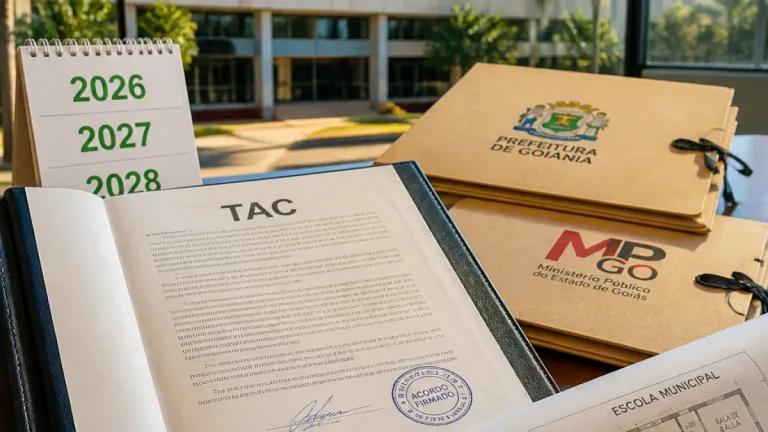 Goiânia firma novo TAC para reduzir a zero a fila por vagas na educação infantil até 2028