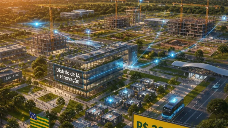 Goiás anuncia R$ 300 milhões para transformar Goiânia em polo de inteligência artificial