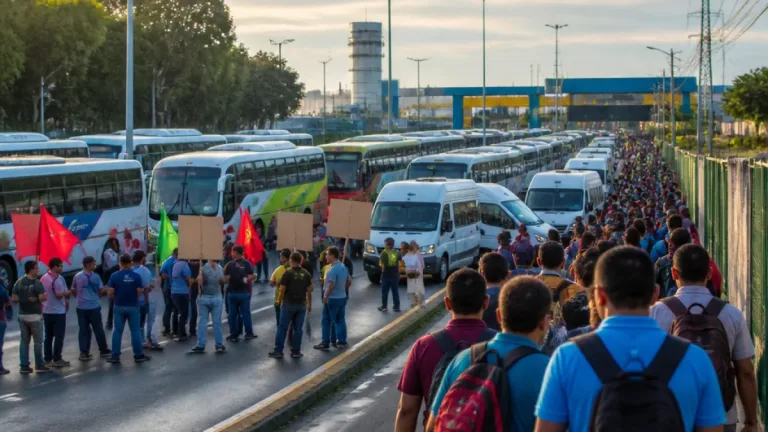 Greve do transporte em Manaus prevê paralisação de 70% da frota e afeta o Polo Industrial
