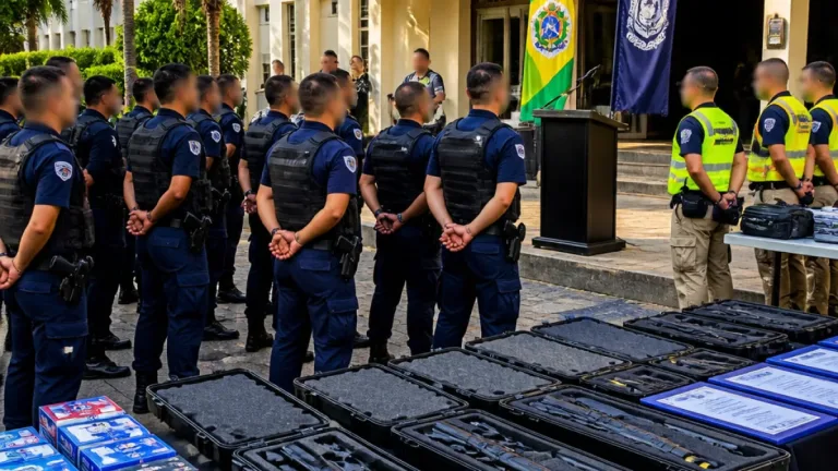 Guarda Municipal de Juiz de Fora passa a portar armas após formação de 87 agentes