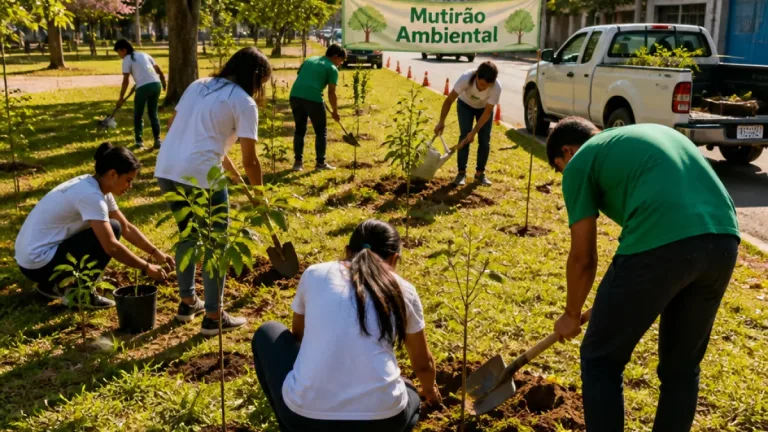 Guarulhos intensifica plantio de árvores nativas e amplia mutirão ambiental em setembro