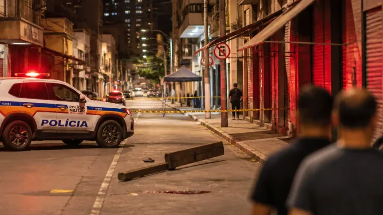 Homem é morto após briga por cigarro no Centro de Belo Horizonte; suspeito foi preso