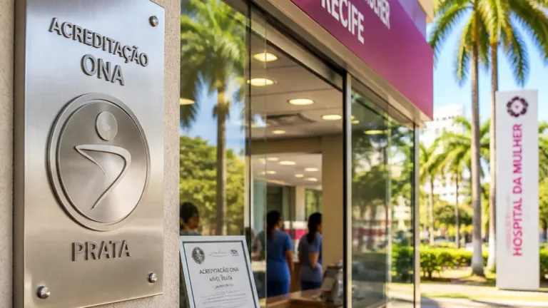 Hospital da Mulher do Recife recebe Acreditação ONA Prata e reforça padrões de qualidade