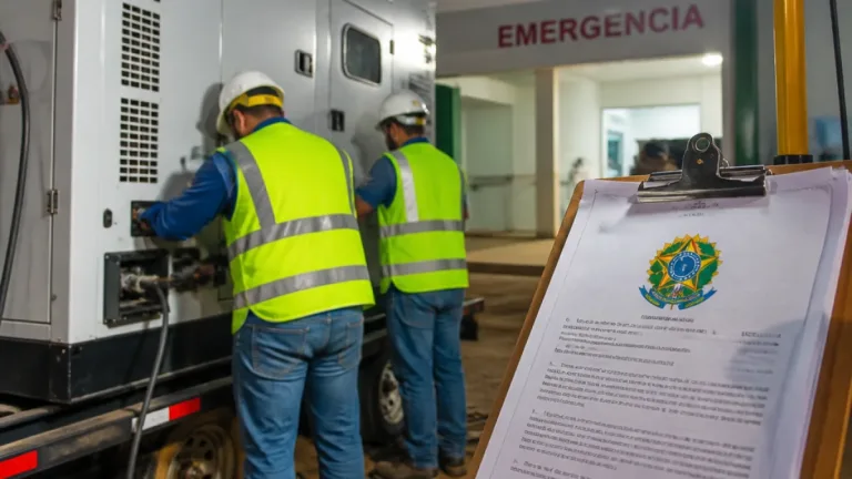 Hospital de Sena contrata gerador por R$ 300 mil em dispensa de licitação