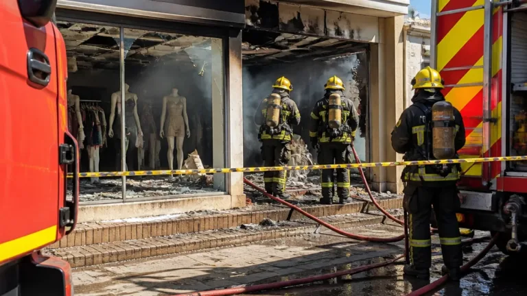 Incêndio destrói loja no Centro de Jardim do Seridó; imóvel foi interditado