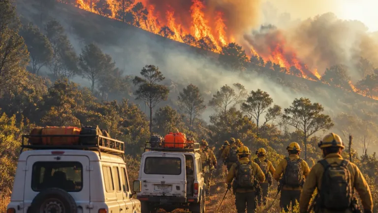 Incêndio na Serra do Gandarela mobiliza 19 agentes e agrava em áreas de difícil acesso