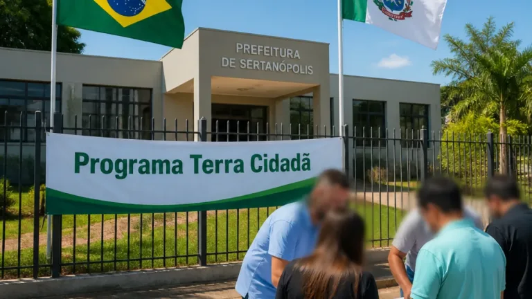 INCRA e prefeitura de Sertanópolis firmam cooperação para agilizar regularização fundiária