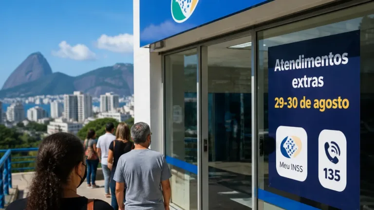 INSS oferta 1.273 vagas extras no Rio de Janeiro para perícias e avaliações sociais