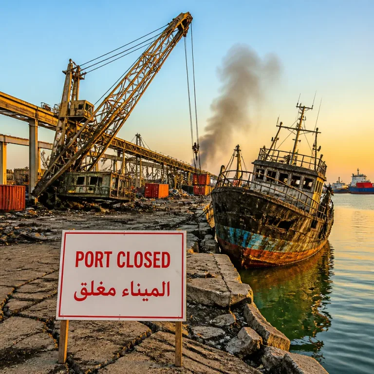 Porto de Mocha, no Iêmen, suspende operações após mais de 25 mísseis e 7 mortes