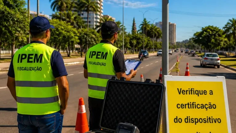 IPEM inicia aferição de radares e orienta motoristas em Macapá