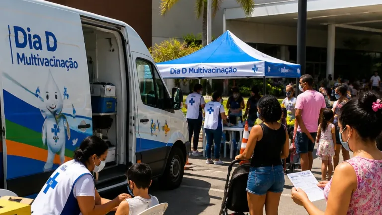 João Pessoa realiza Dia D da Multivacinação com pontos móveis e atendimento até as 16h