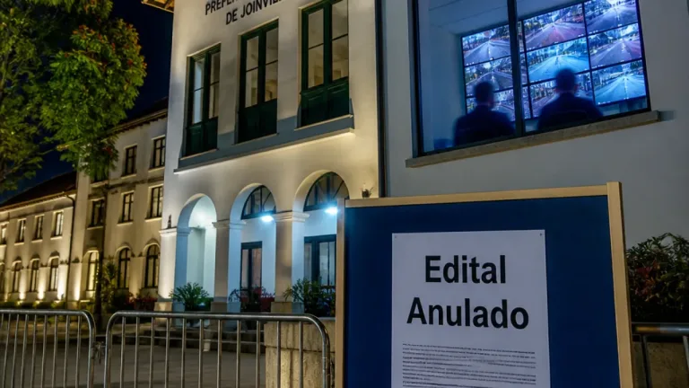 Joinville anula edital de videomonitoramento com reconhecimento facial após orientação do TCE-SC