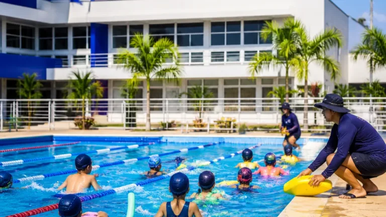 Joinville: projeto oferece aulas gratuitas de natação a 140 crianças para prevenir afogamentos