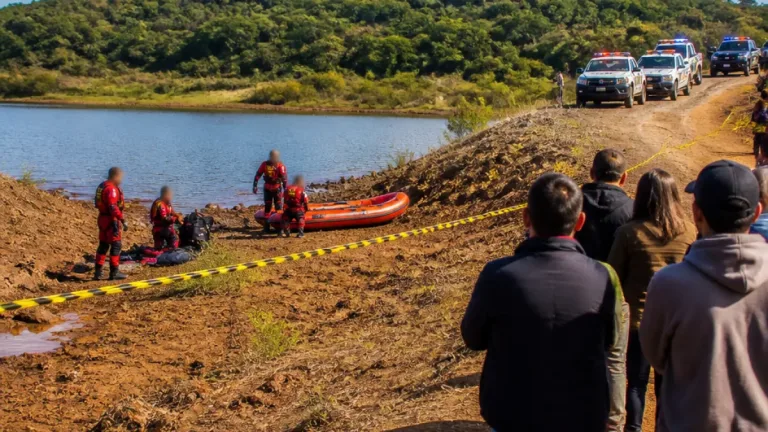 Jovem desaparece em barragem de Itaueira; buscas do Corpo de Bombeiros seguem isolando a área