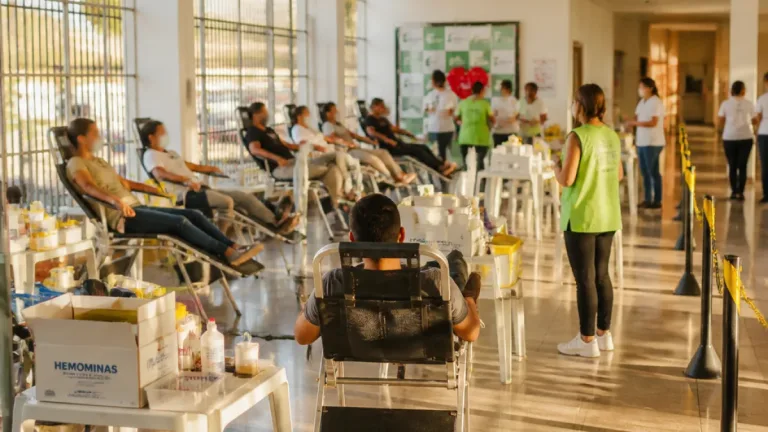 Juiz de Fora recebe ação de doação de sangue no IF Sudeste para reforçar estoques críticos