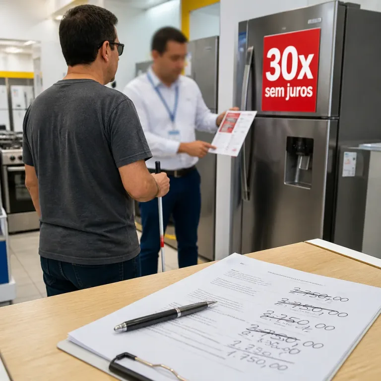 Tribunal obriga varejista a cumprir oferta e restituir em dobro consumidor com deficiência visual