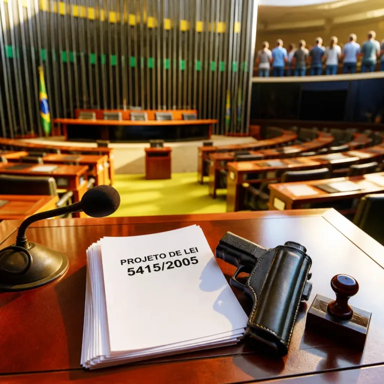 Câmara aprova porte de arma para Oficiais de Justiça; projeto segue ao Senado