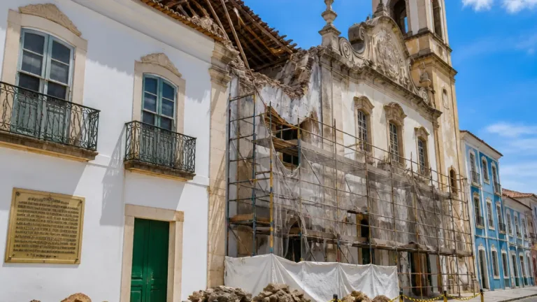 Justiça determina medidas emergenciais para preservar Igreja do Carmo em Salvador