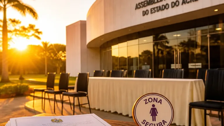 Lei que barra nomeação de agressores e selo 'Zona Segura' ampliam proteção às mulheres no Acre