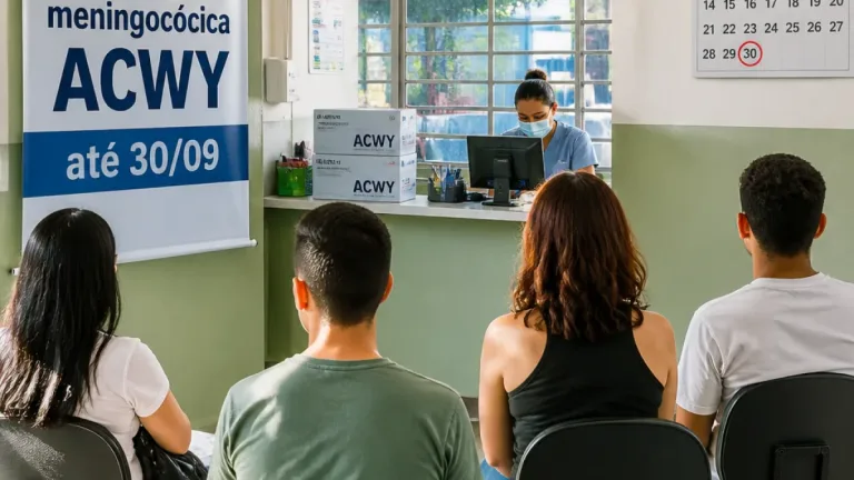 Londrina amplia vacinação contra meningite para jovens de 11 a 24 anos até 30 de setembro