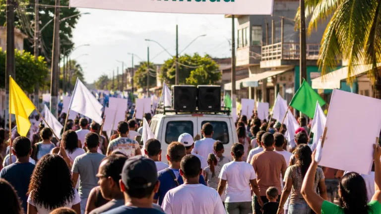 Macapá: Dr. Furlan inicia campanha ao governo com caminhada no bairro Novo Horizonte