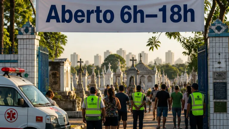Manaus: cemitérios abrem das 6h às 18h no Dia dos Pais para receber visitantes