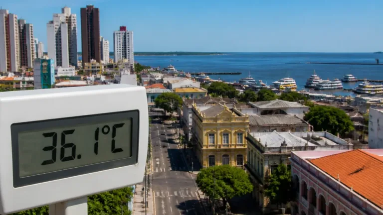 Manaus tem o dia mais quente de 2026 e previsão aponta sequência de calor