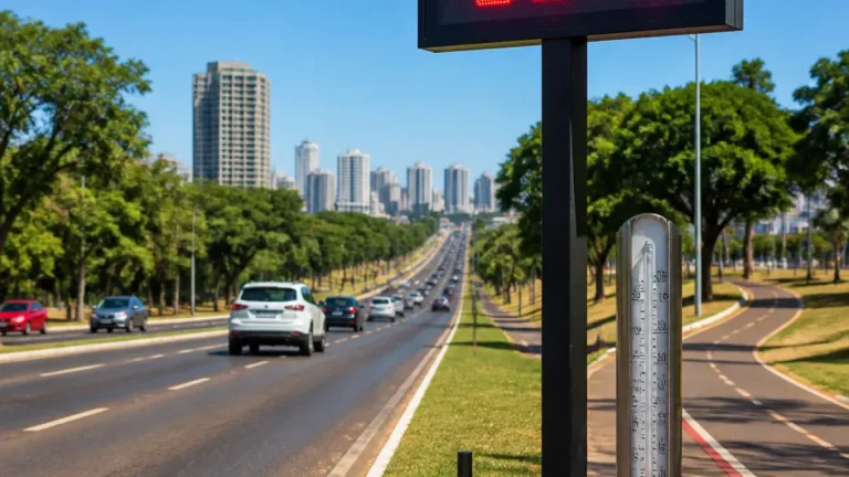 Mato Grosso do Sul enfrenta onda de calor com máximas de até 43°C em algumas regiões