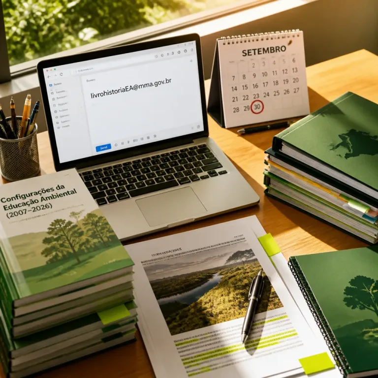 Prorrogado prazo para contribuir com obra que registra duas décadas de Educação Ambiental no Brasil