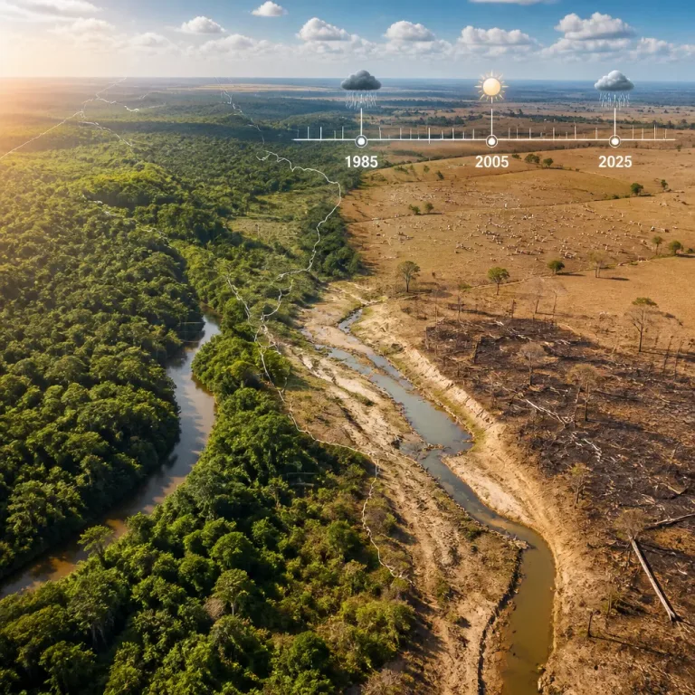 MapBiomas: vegetação nativa cai a 65% do território em 41 anos e El Niño agrava extremos climáticos