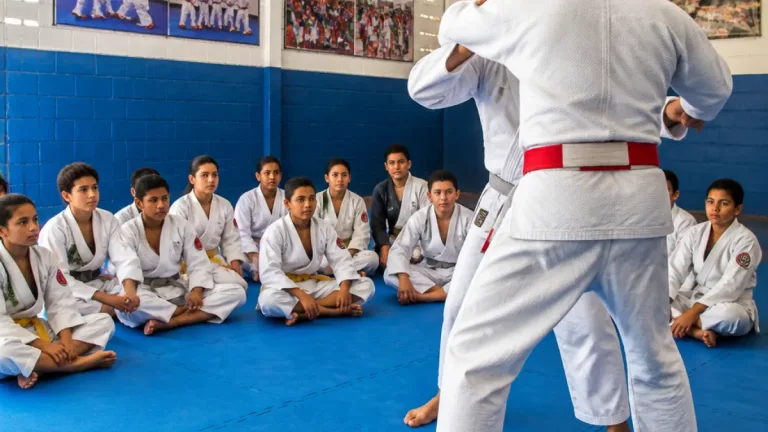 Ministro do STF participa de aula de jiu‑jitsu em projeto social no Coroado, em Manaus