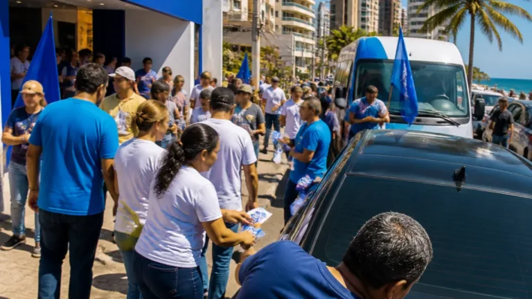 Mobilização em Natal marca início oficial da campanha de Odon Júnior com comitê e caminhada