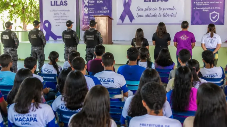 MP-AP e rede estadual promovem ação em 44 escolas para prevenir feminicídio em Macapá e no Amapá