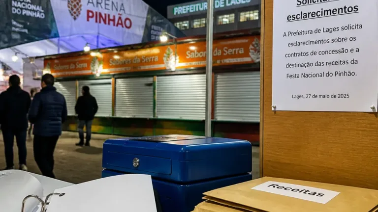 MP é acionado para apurar contratos e receitas na Festa Nacional do Pinhão em Lages