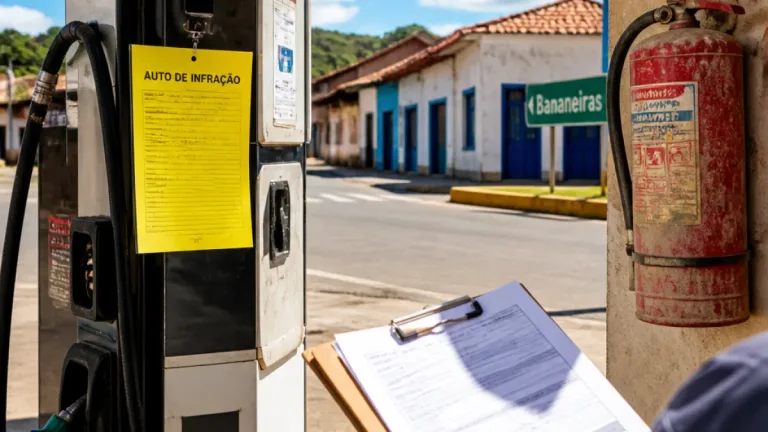 MP-Procon autua seis postos no Brejo da Paraíba por falhas em documentação e segurança